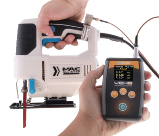 power tool vibration measurement